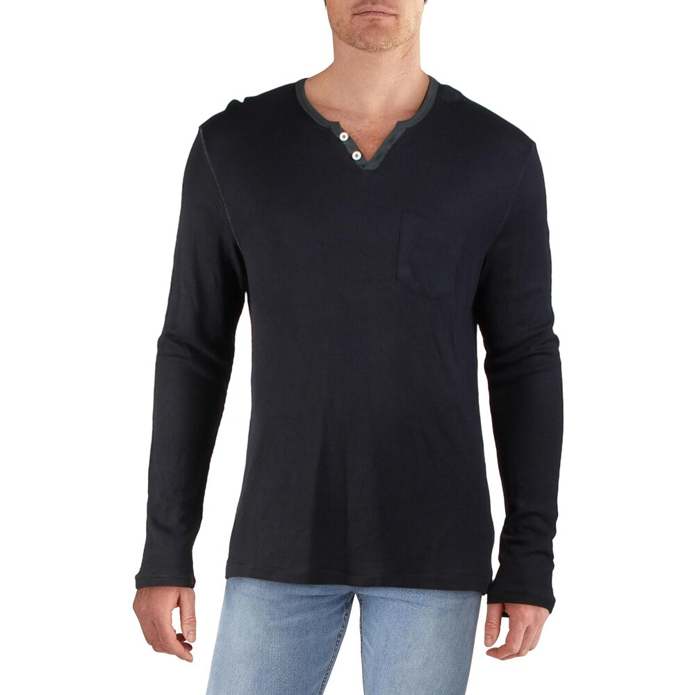 Joes Jeans Mens Wintz L//s Waffle Henley